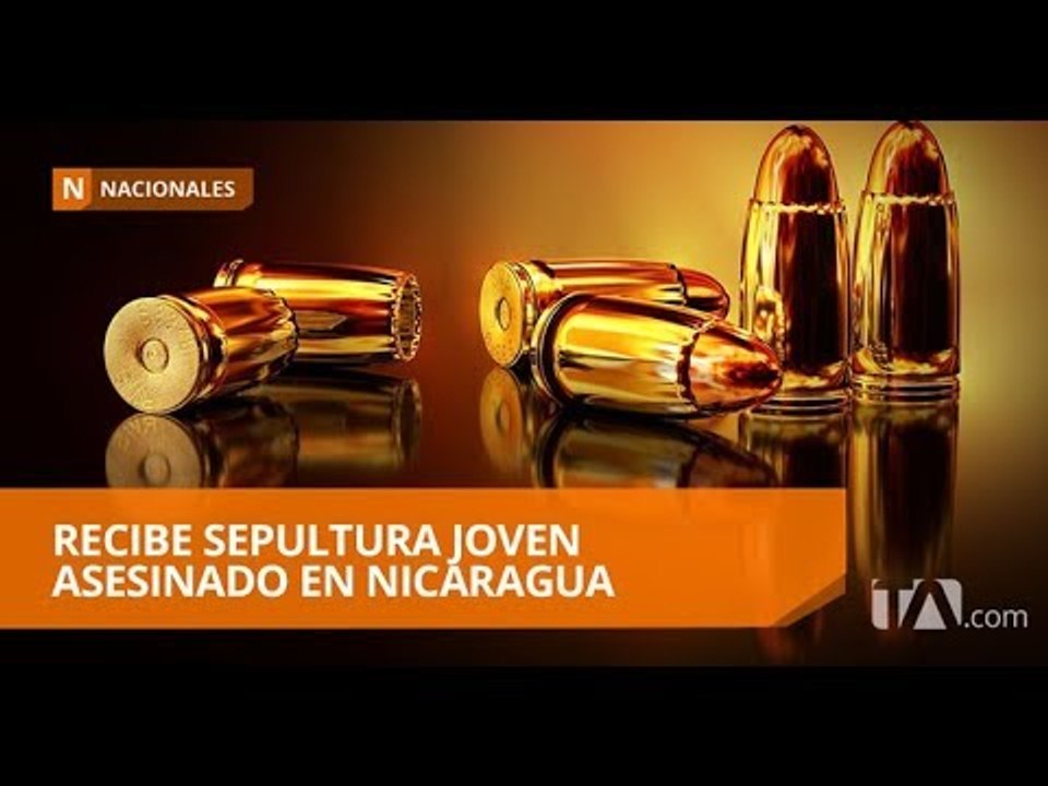 Comunidad indígena llora a joven que murió producto de una bala en Nicaragua  - Teleamazonas