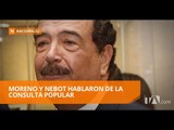 Moreno y Nebot hablan de la necesidad de apoyar el Sí - Teleamazonas