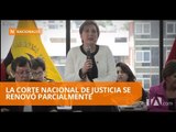 Paulina Aguirre se convierte en la primera mujer en presidir la CNJ - Teleamazonas