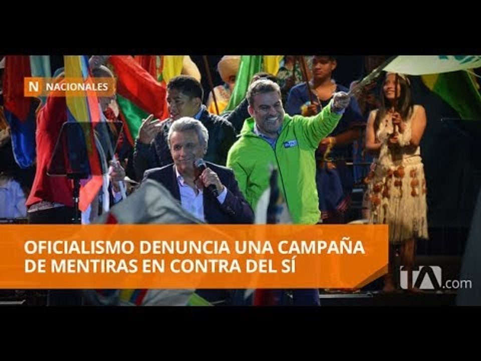 La campaña por la consulta popular entra en la recta final - Teleamazonas