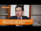 Diego García renunció a la procuraduría - Teleamazonas