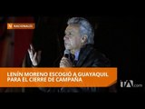 Moreno encabeza caravana por el suburbio y sur de Guayaquil - Teleamazonas
