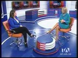 Entrevista a la Vicepresidenta del Ecuador, María Alejandra Vicuña