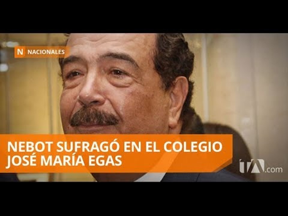 El 60% de los electores ha ejercido su derecho al voto en el colegio José María Egas - Teleamazonas