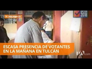 下载视频: 63 recintos electorales reciben a 145 mil 210 votantes en el Carchi - Teleamazonas