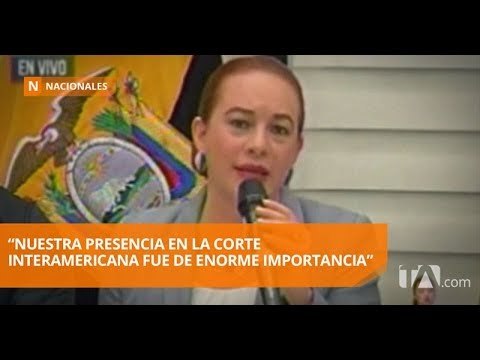 Regresa a Ecuador la delegación que viajó a San José a la Corte IDH - Teleamazonas