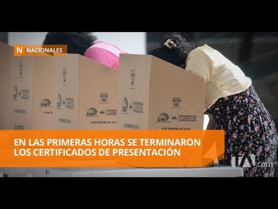 Galápagos: el proceso eleccionario se desarrolla con normalidad - Teleamazonas