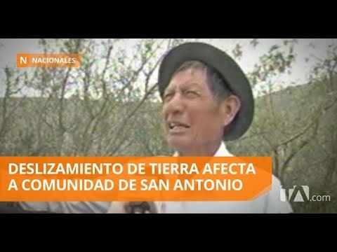 Deslizamiento de tierra provocó el represamiento del río Monjas - Teleamazonas