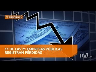 Pérdidas en 11 empresas públicas - Teleamazonas