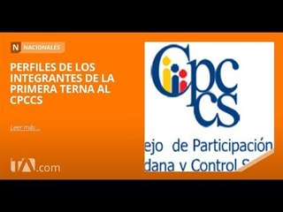 下载视频: El perfil de los candidatos de la primera terna para el Cpccs transitorio - Teleamazonas