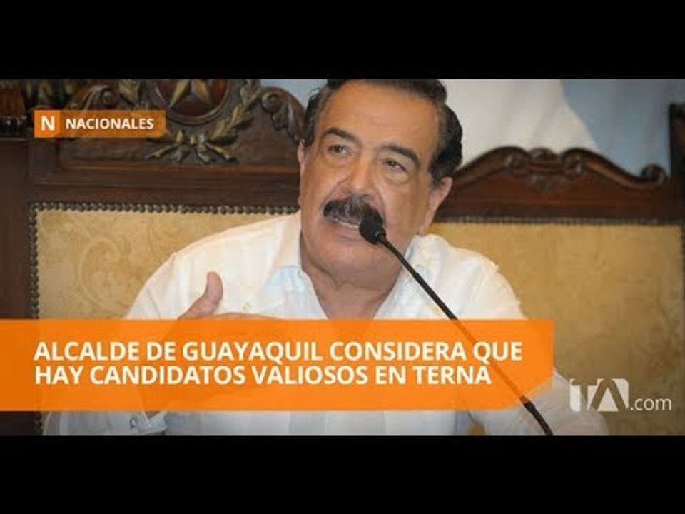 Esto dijo Jaime Nebot de las ternas al Cpccs - Teleamazonas