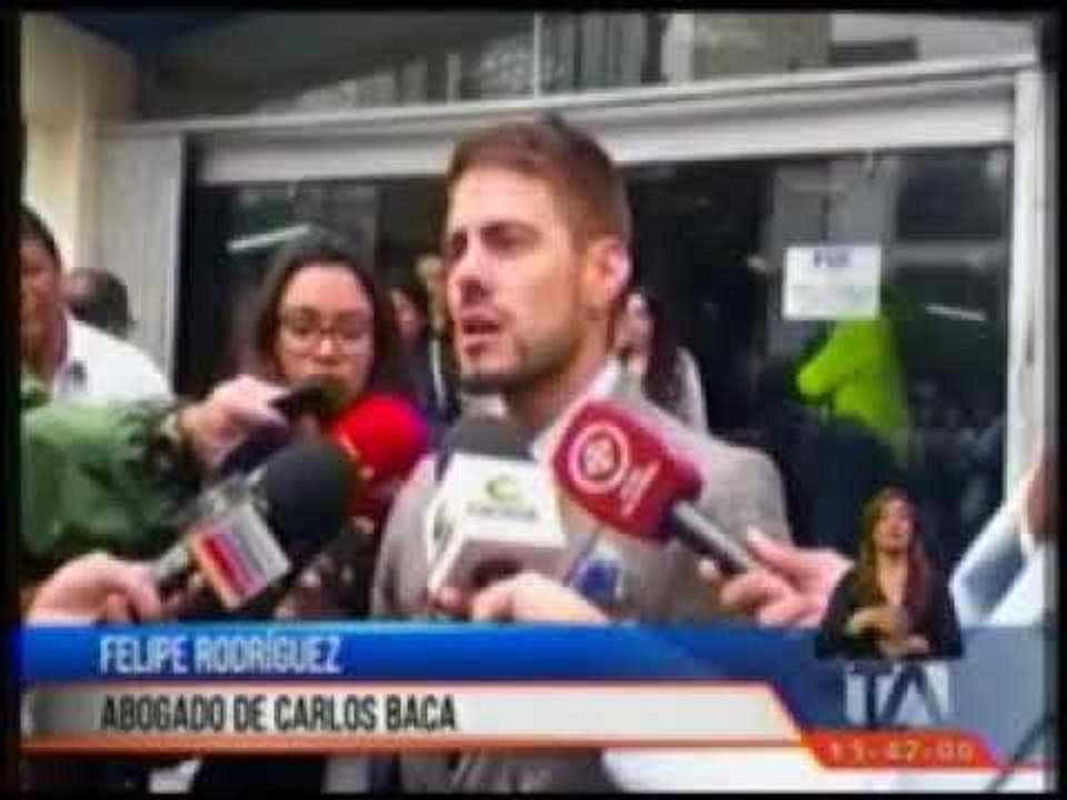 Fiscal Carlos Baca no asistió a rendir su versión en la Fiscalía de Pichincha - Teleamazonas