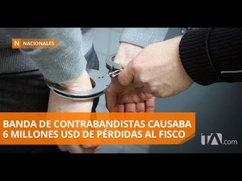 Desbaratan banda que ingresaba al país productos de contrabando - Teleamazonas