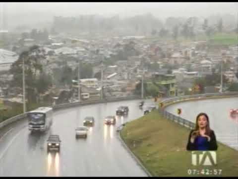 Vía Unidireccional en panamericana norte por feriado de carnaval - Teleamazonas