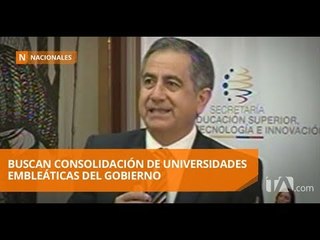 Descargar video: Nuevas comisiones estarán a cargo de consolidar cuatro universidades - Teleamazonas