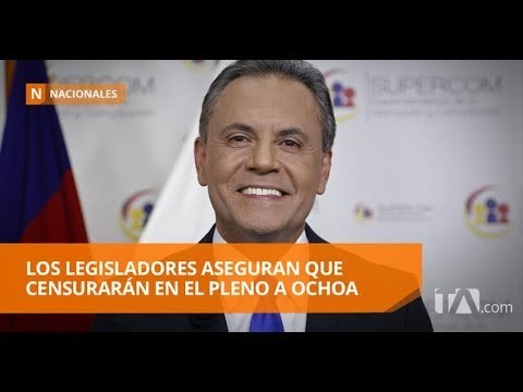 Cesación de Ochoa no frena el juicio político en la Asamblea Nacional - Teleamazonas