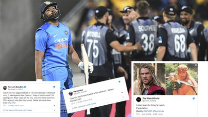 Ind vs NZ 1st T20I:  Twitter Reacts to Team India's humiliating loss | वनइंडिया हिंदी