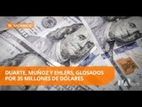 Emiten glosas contra María Duarte, Pabel Muñoz y Freddy Ehlers - Teleamazonas