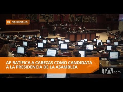 Elizabeth Cabezas se perfila como nueva presidenta de la AN - Teleamazonas