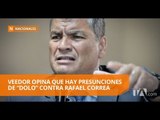 Veedor opina que hay presunciones de “dolo” contra Rafael Correa - Teleamazonas