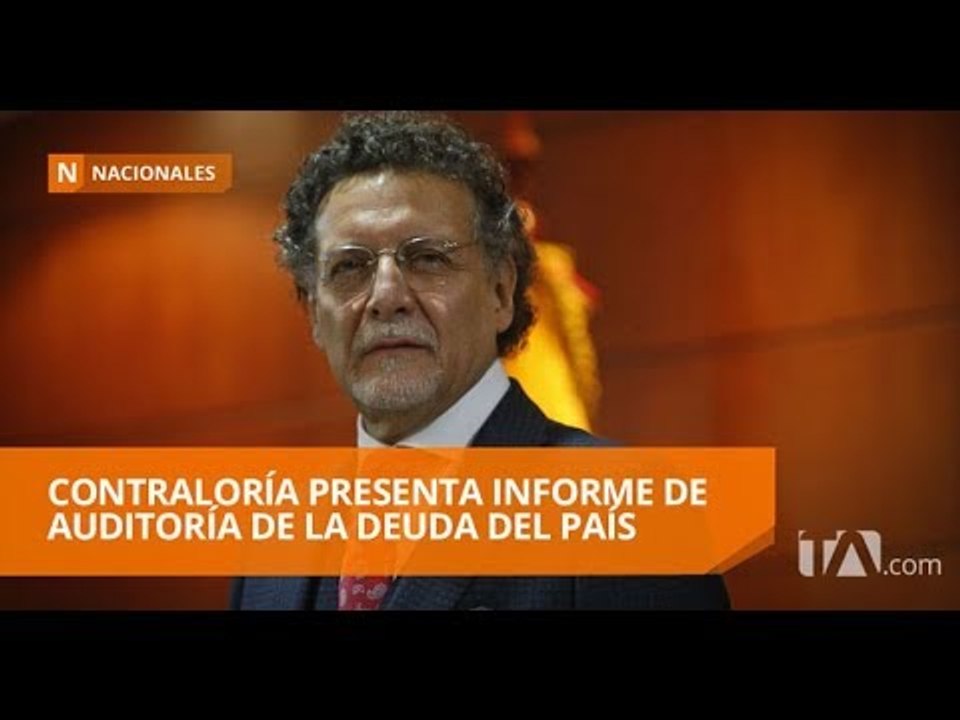 Contraloría presenta informe de la auditoría especial a la deuda - Teleamazonas