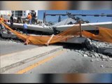 Puente en construcción colapsa en Florida