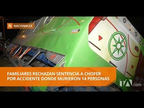 Cinco años de prisión al chofer de la cooperativa San Gabriel - Teleamazonas