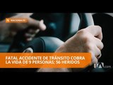 Fatal accidente en la vía Jujan-Tres Postes - Teleamazonas