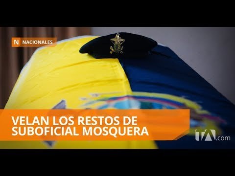 Velan los restos de suboficial fallecido en Mataje - Teleamazonas