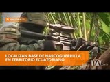 El Ejército halló un campamento ilegal de organización narcoguerrillera - Teleamazonas