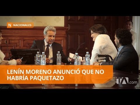 El Presidente de la República recibe plan económico - Teleamazonas