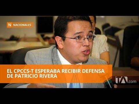 La evaluación a las autoridades del Estado empezó con Patricio Rivera - Teleamazonas