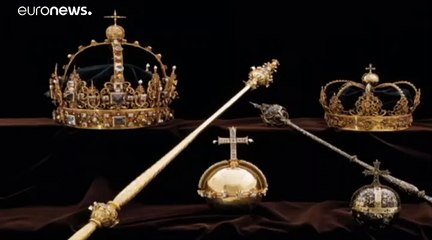 شاهد: العثور على كنوز ملكية مسروقة داخل سلة للقمامة في ستوكهولم