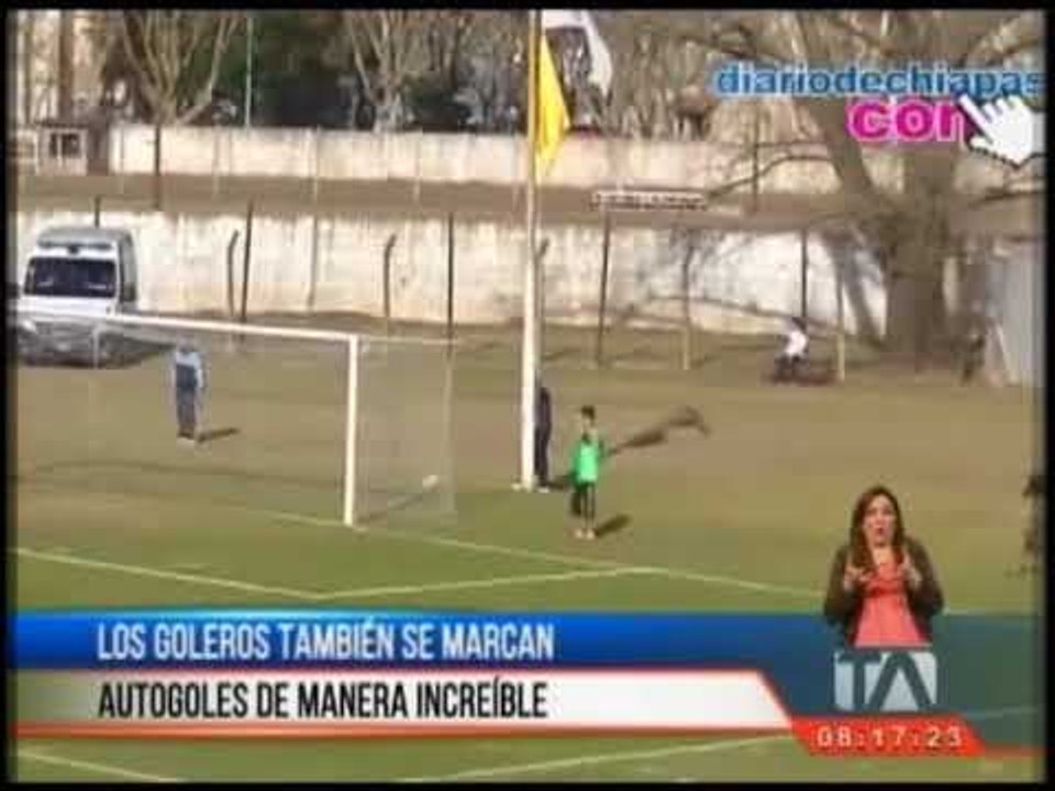 Los mejores autogoles de arqueros en la historia