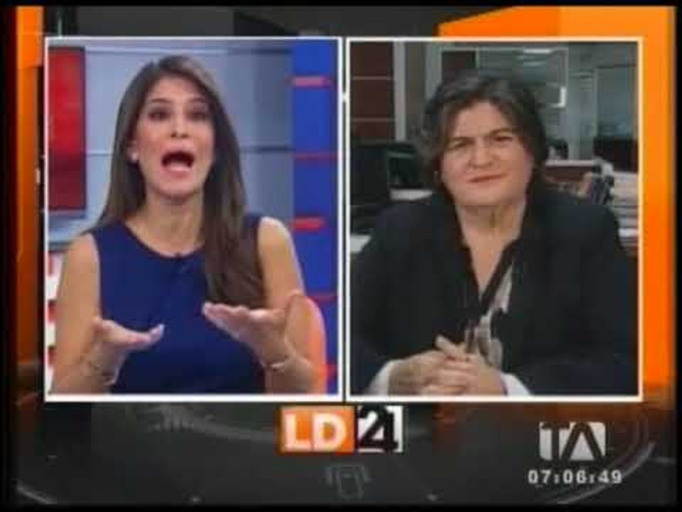 Entrevista a la ministra de Economía y Finanzas, María Elsa Viteri, sobre plan económico