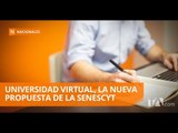 Senescyt presentó programa de educación superior virtual - Teleamazonas