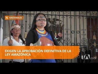 Autoridades amazónicas piden aprobación de Ley - Teleamazonas