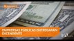 Tres empresas públicas entregarán más de 111 millones - Teleamazonas