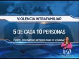 Cinco de cada 10 personas han sido víctimas de violencia intrafamiliar