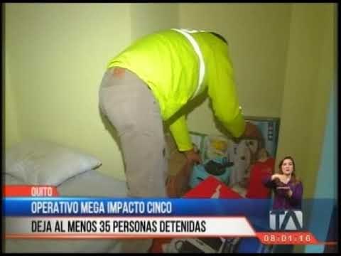 Operativo Mega impacto cinco dejó al menos 35 personas detenidas