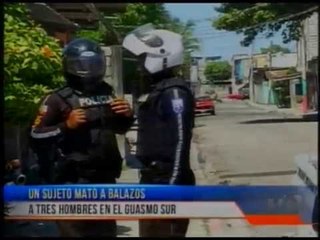 Matan a balazos a tres hombres en el Guasmo sur