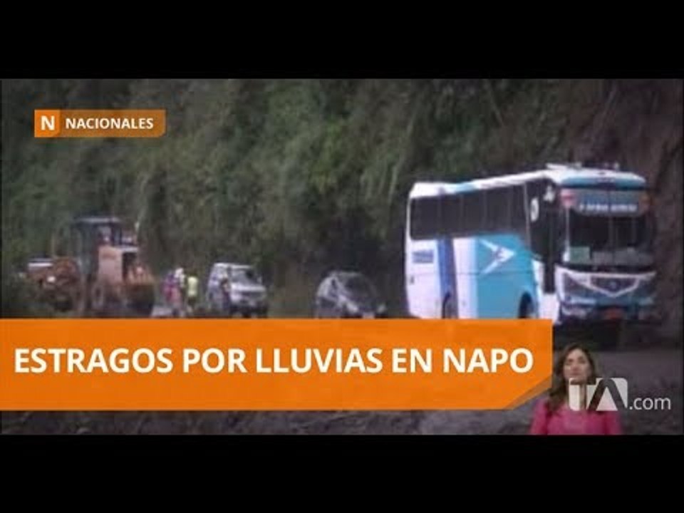 Intensas lluvias afectan a viviendas en Napo - Teleamazonas