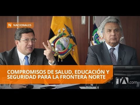 Lenín Moreno se reunió con prefectos de la zona norte - Teleamazonas