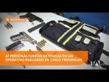 Desarticulan bandas dedicadas al asalto y narcotráfico - Teleamazonas
