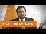 Ramiro Rivadeneira acató disposición del CPCCS-T - Teleamazonas