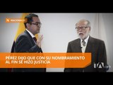 Edwin Pérez Reina fue posesionado como nuevo fiscal general encargado - Teleamazonas