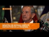 El Ministro de Defensa recorrió la frontera con Colombia - Teleamazonas