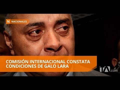 Delegación de DD.HH. visitó a Galo Lara en la cárcel - Teleamazonas