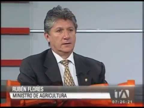 Entrevista a Rubén Flores, ministro de Agricultura