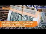 Auditoría interna revela graves irregularidades en TC TV - Teleamazonas